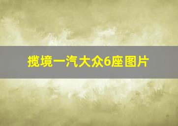 揽境一汽大众6座图片