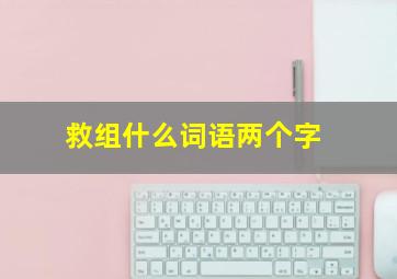 救组什么词语两个字