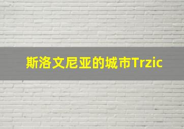 斯洛文尼亚的城市Trzic