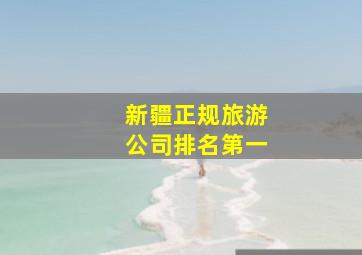 新疆正规旅游公司排名第一