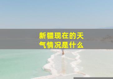 新疆现在的天气情况是什么