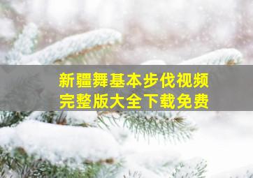 新疆舞基本步伐视频完整版大全下载免费