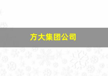 方大集团公司