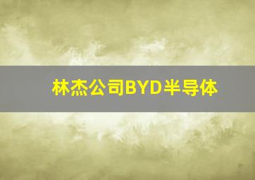 林杰公司BYD半导体