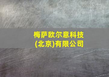 梅萨欧尔意科技(北京)有限公司