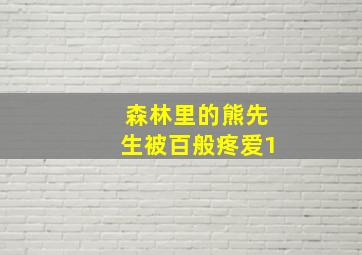 森林里的熊先生被百般疼爱1