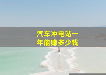 汽车冲电站一年能赚多少钱