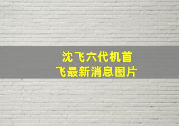 沈飞六代机首飞最新消息图片