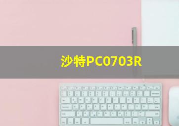 沙特PC0703R