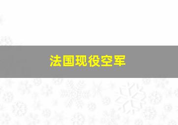 法国现役空军