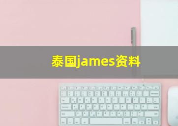 泰国james资料