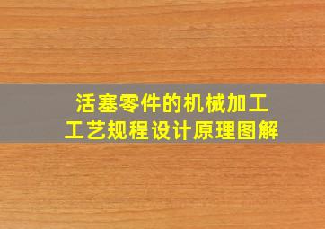 活塞零件的机械加工工艺规程设计原理图解