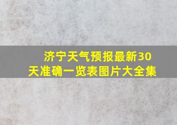 济宁天气预报最新30天准确一览表图片大全集