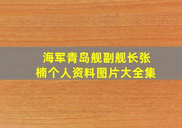 海军青岛舰副舰长张楠个人资料图片大全集