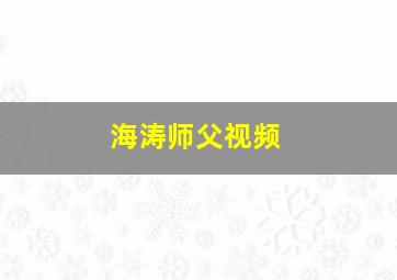 海涛师父视频