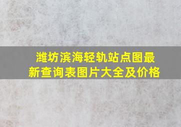 潍坊滨海轻轨站点图最新查询表图片大全及价格