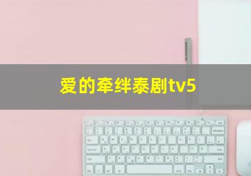 爱的牵绊泰剧tv5