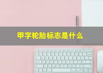 甲字轮胎标志是什么