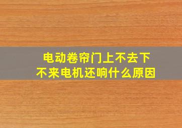 电动卷帘门上不去下不来电机还响什么原因