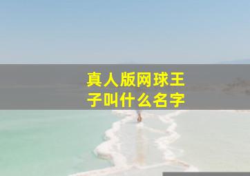 真人版网球王子叫什么名字