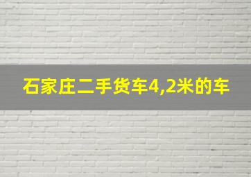 石家庄二手货车4,2米的车