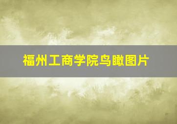 福州工商学院鸟瞰图片