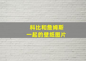 科比和詹姆斯一起的壁纸图片