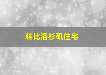 科比洛杉矶住宅