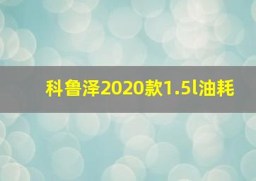 科鲁泽2020款1.5l油耗