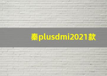 秦plusdmi2021款