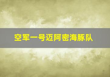 空军一号迈阿密海豚队