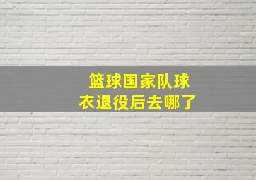 篮球国家队球衣退役后去哪了