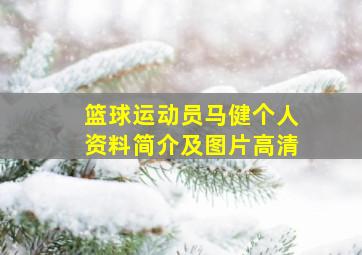 篮球运动员马健个人资料简介及图片高清