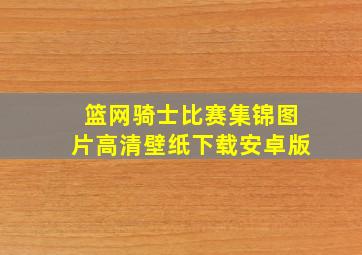 篮网骑士比赛集锦图片高清壁纸下载安卓版