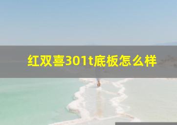 红双喜301t底板怎么样