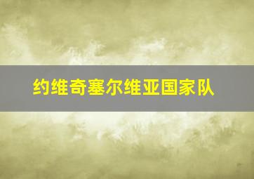 约维奇塞尔维亚国家队