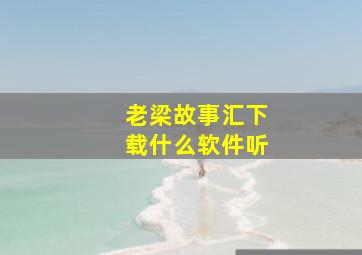 老梁故事汇下载什么软件听