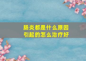 肠炎都是什么原因引起的怎么治疗好