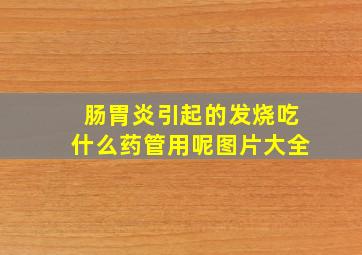 肠胃炎引起的发烧吃什么药管用呢图片大全