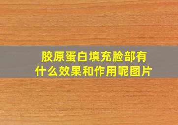 胶原蛋白填充脸部有什么效果和作用呢图片