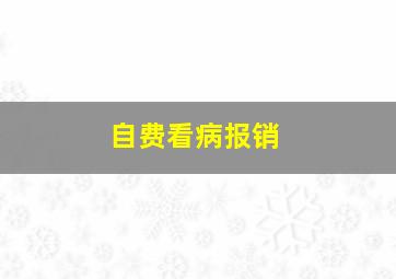 自费看病报销