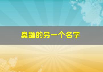 臭鼬的另一个名字