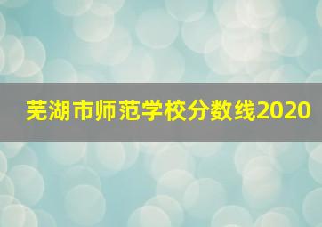 芜湖市师范学校分数线2020