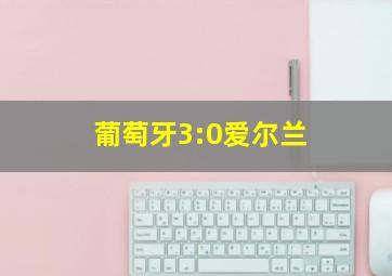 葡萄牙3:0爱尔兰