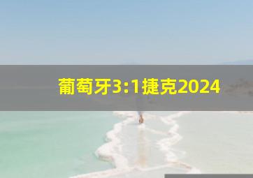 葡萄牙3:1捷克2024