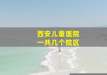 西安儿童医院一共几个院区