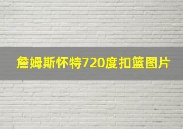 詹姆斯怀特720度扣篮图片