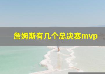 詹姆斯有几个总决赛mvp