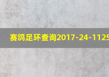 赛鸽足环查询2017-24-1125787