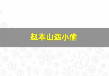 赵本山遇小偷